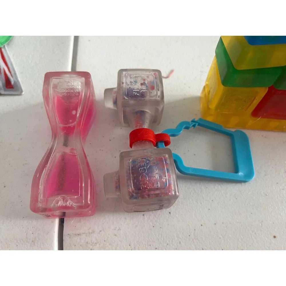 20 piece jelly blox an sensory blox Building Blocks Set Translucent Colorful Toy